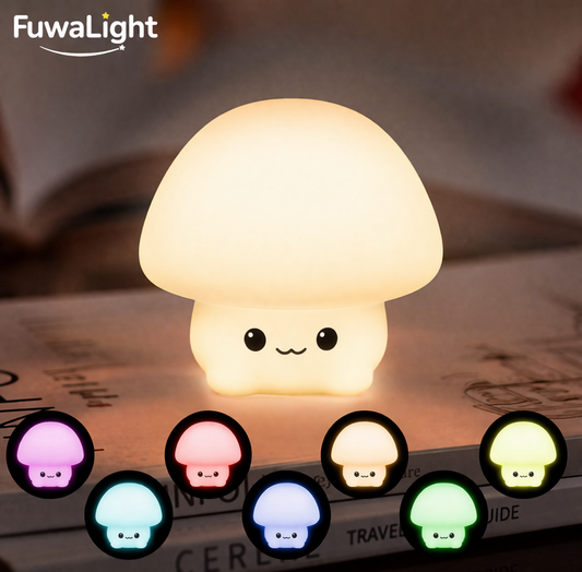 FuwaLight｜きのこライト ほっとするやさしい光のナイトランプ