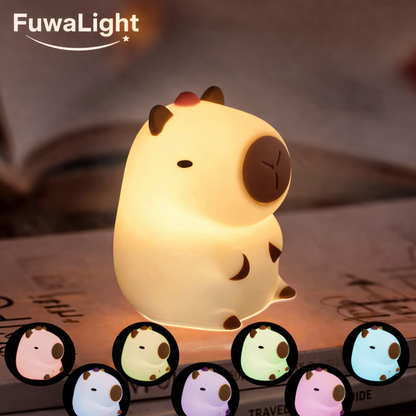 FuwaLight｜もこもこアルパカライト 癒しのふんわりナイトランプ