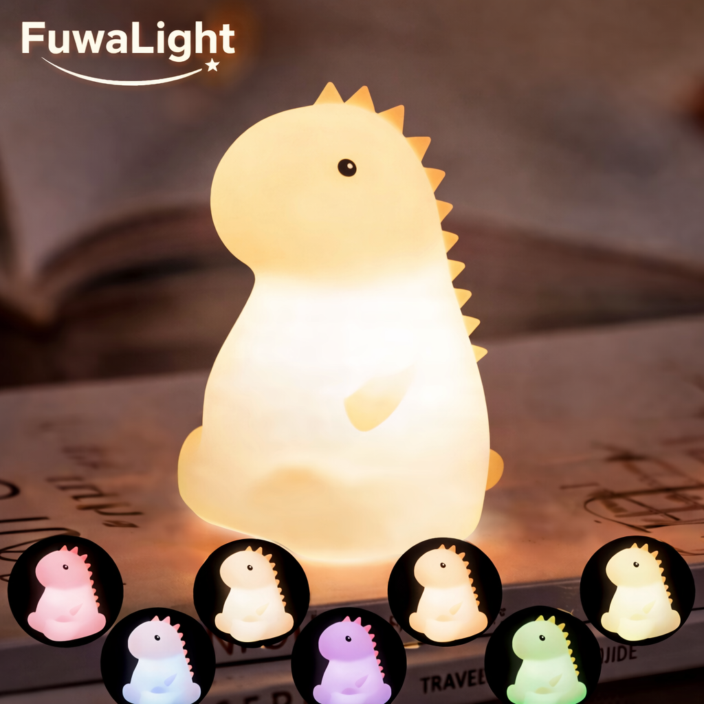 FuwaLight｜もこもこアルパカライト 癒しのふんわりナイトランプ