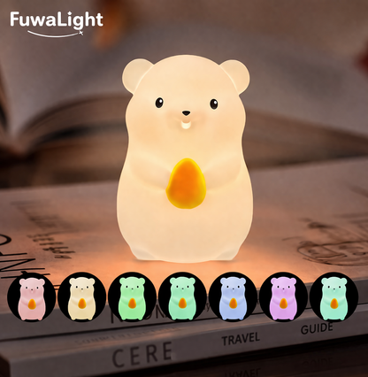 FuwaLight｜もこもこアルパカライト 癒しのふんわりナイトランプ