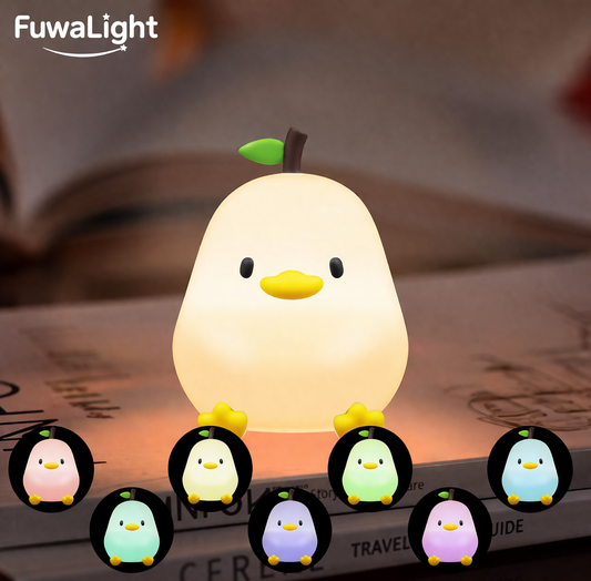 FuwaLight｜なしぴよライト（洋ナシ×ひよこ）ふんわり癒しデザイン